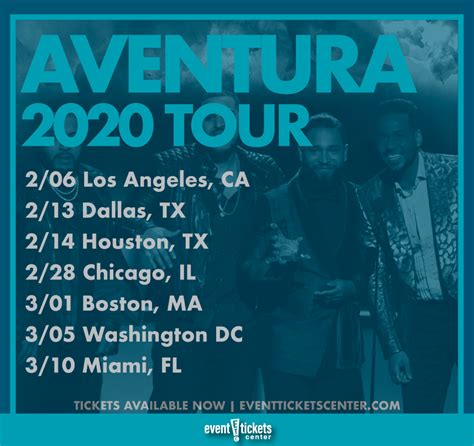 Aventura Tour Dates 2023